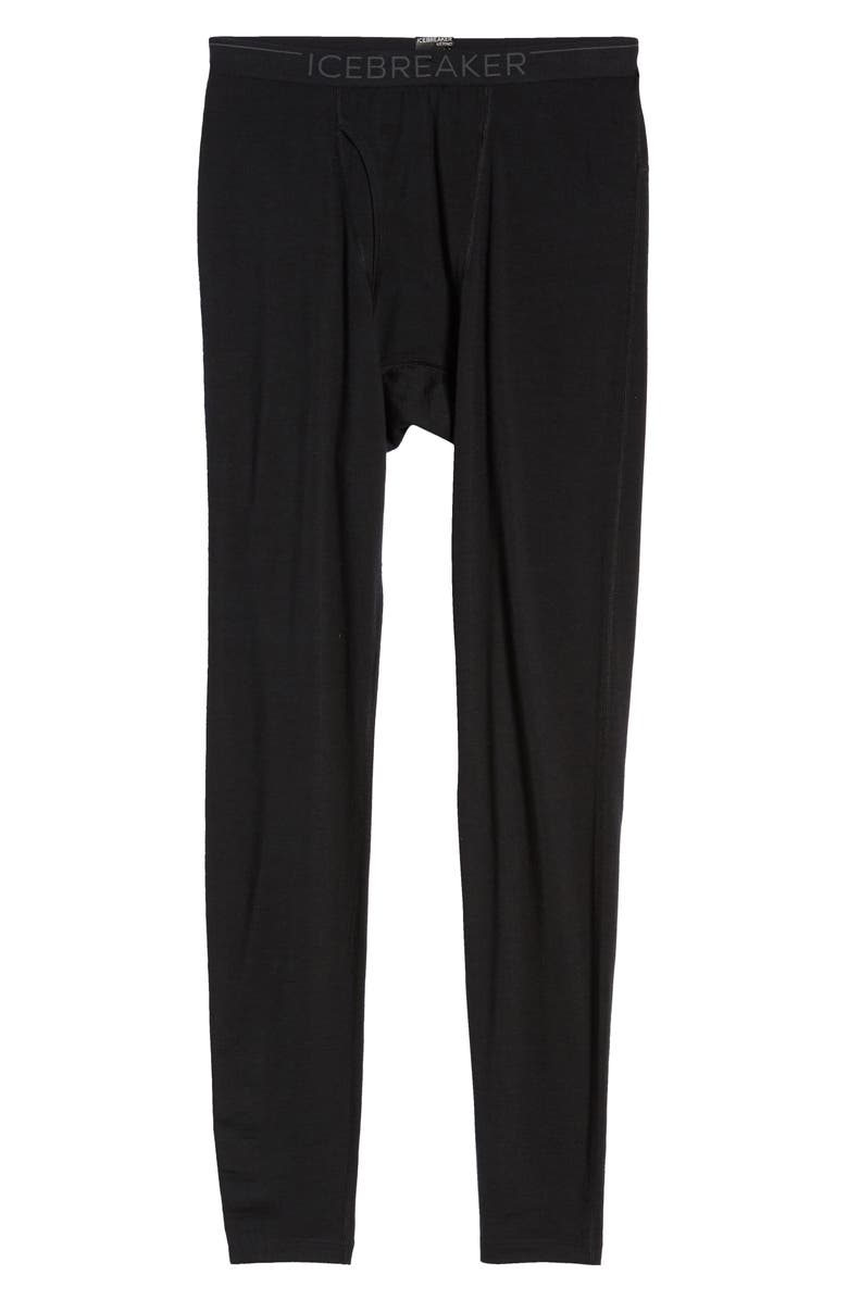Icebreaker 200 Oasis Merino Wool Jersey Base Layer Leggings, Alternate, color, 