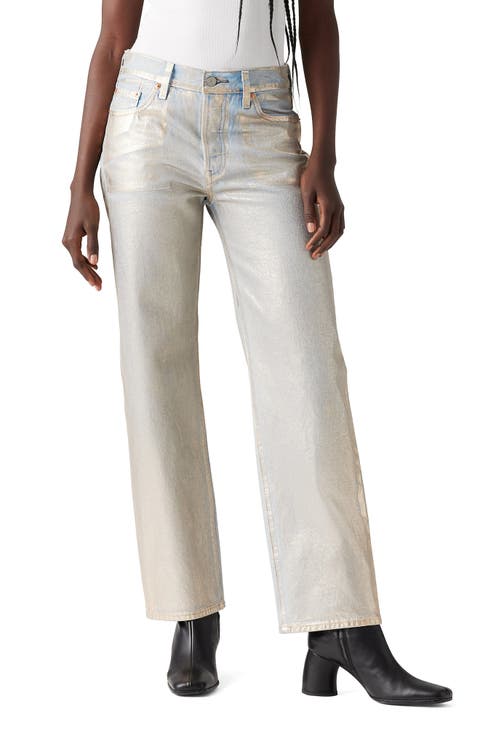 501® '90s Ankle Straight Leg Jeans (Optical Illusion)