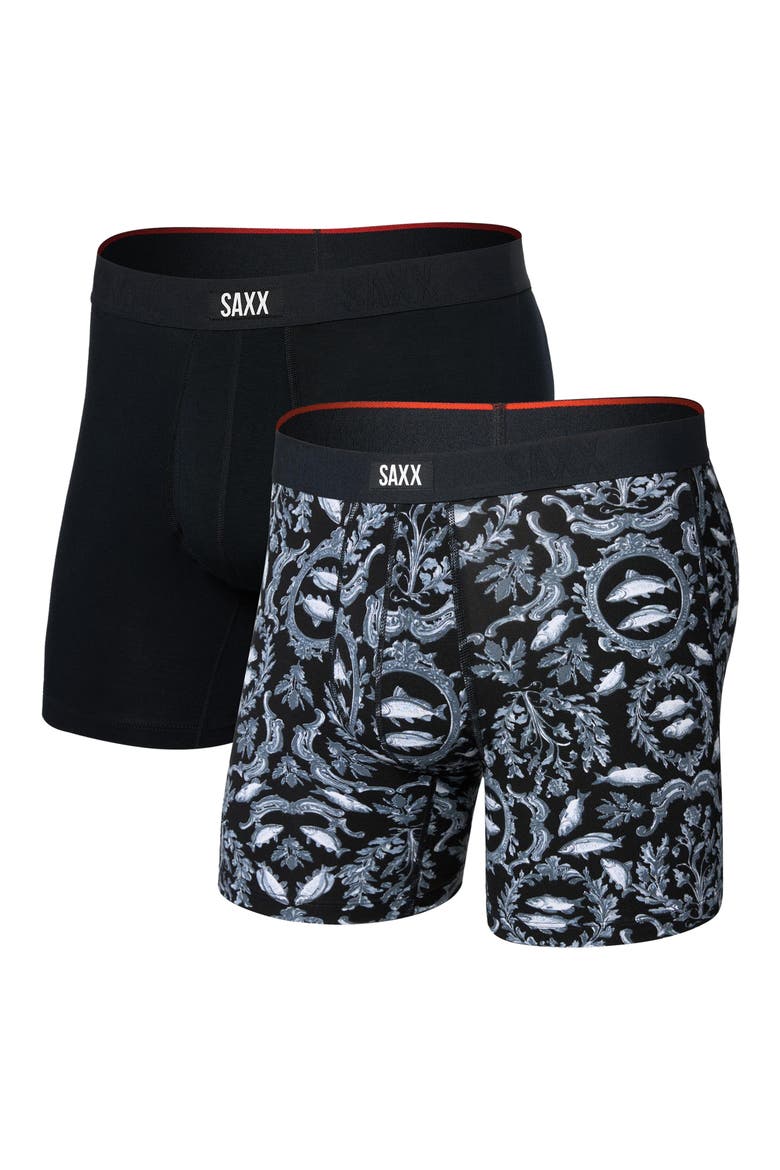 Vibe Xtra Assorted 2-Pack Boxer Briefs, Main, color, BACKSPLASH/ BLACK