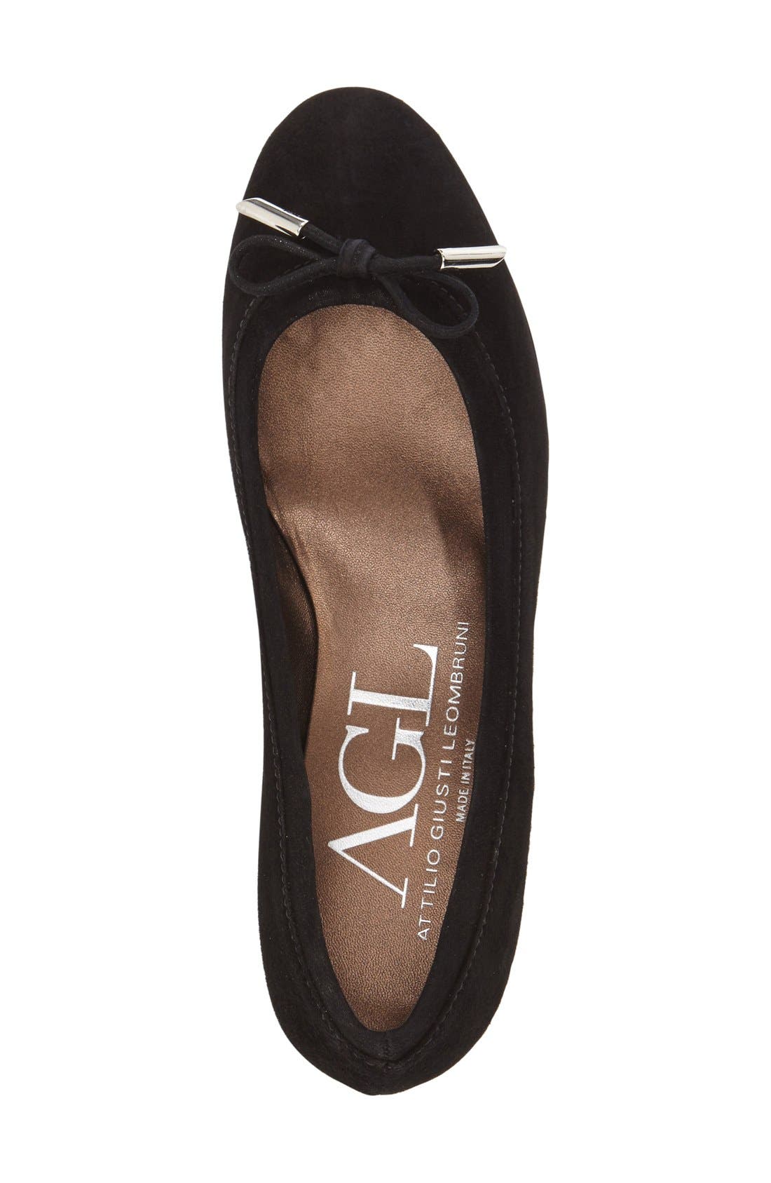 AGL 'Kristin' Block Heel Pump, Alternate, color, 