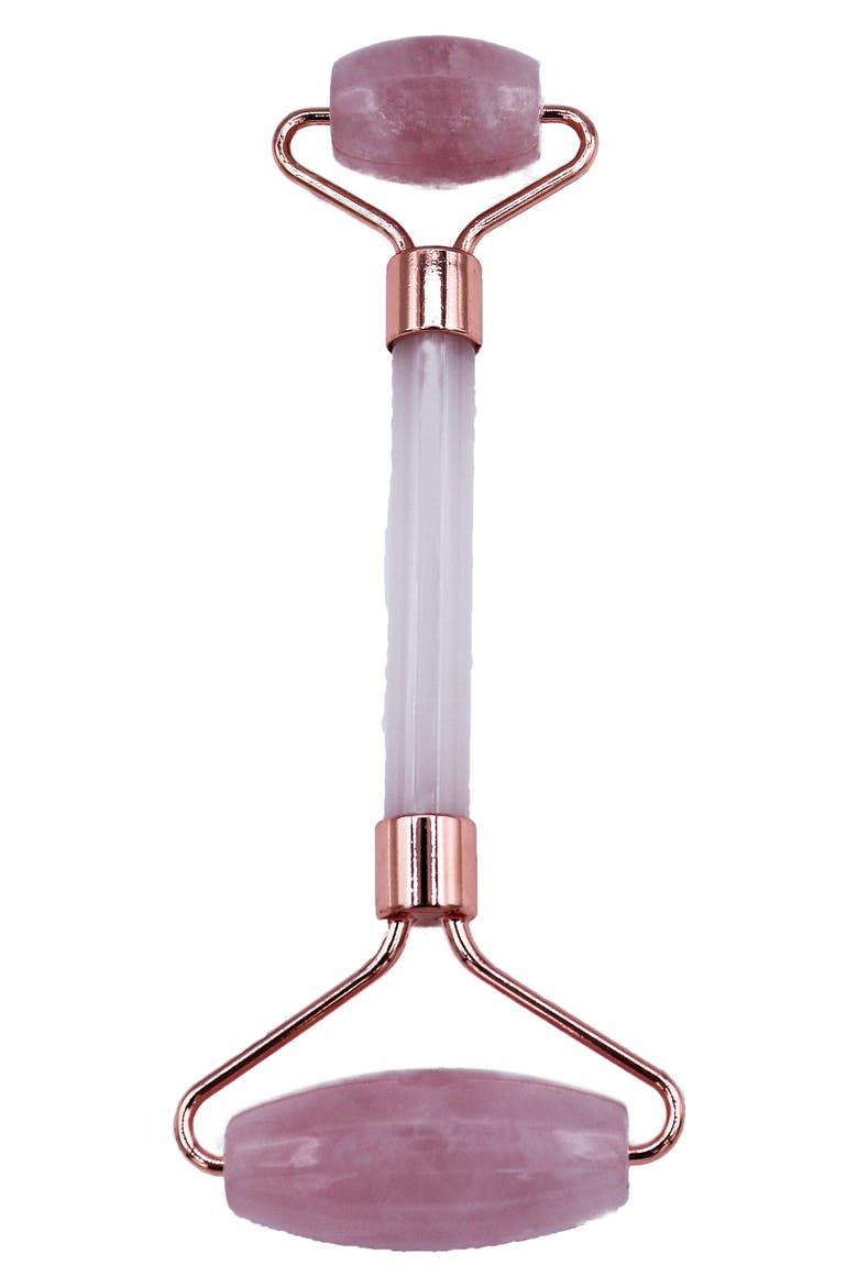 Rose Quartz Dual Roller, Main, color, ROSE QUARTZ