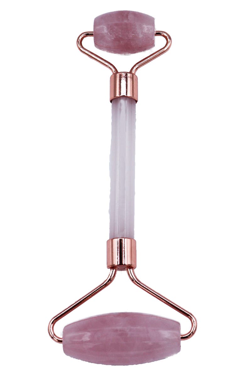 DANIELLE Rose Quartz Dual Roller, Main, color, Rose Quartz