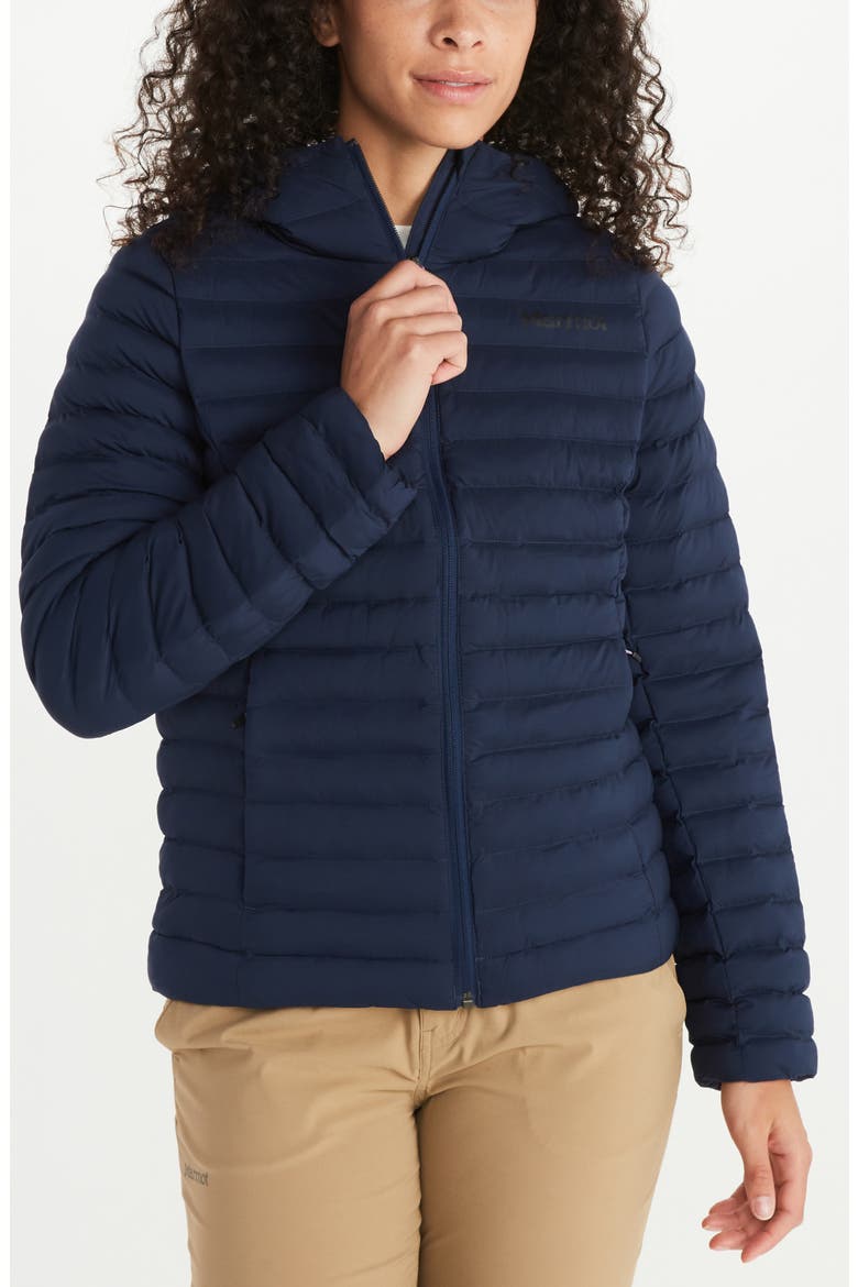 Echo Featherless Hooded Jacket, Main, color, ARCTIC NAVY