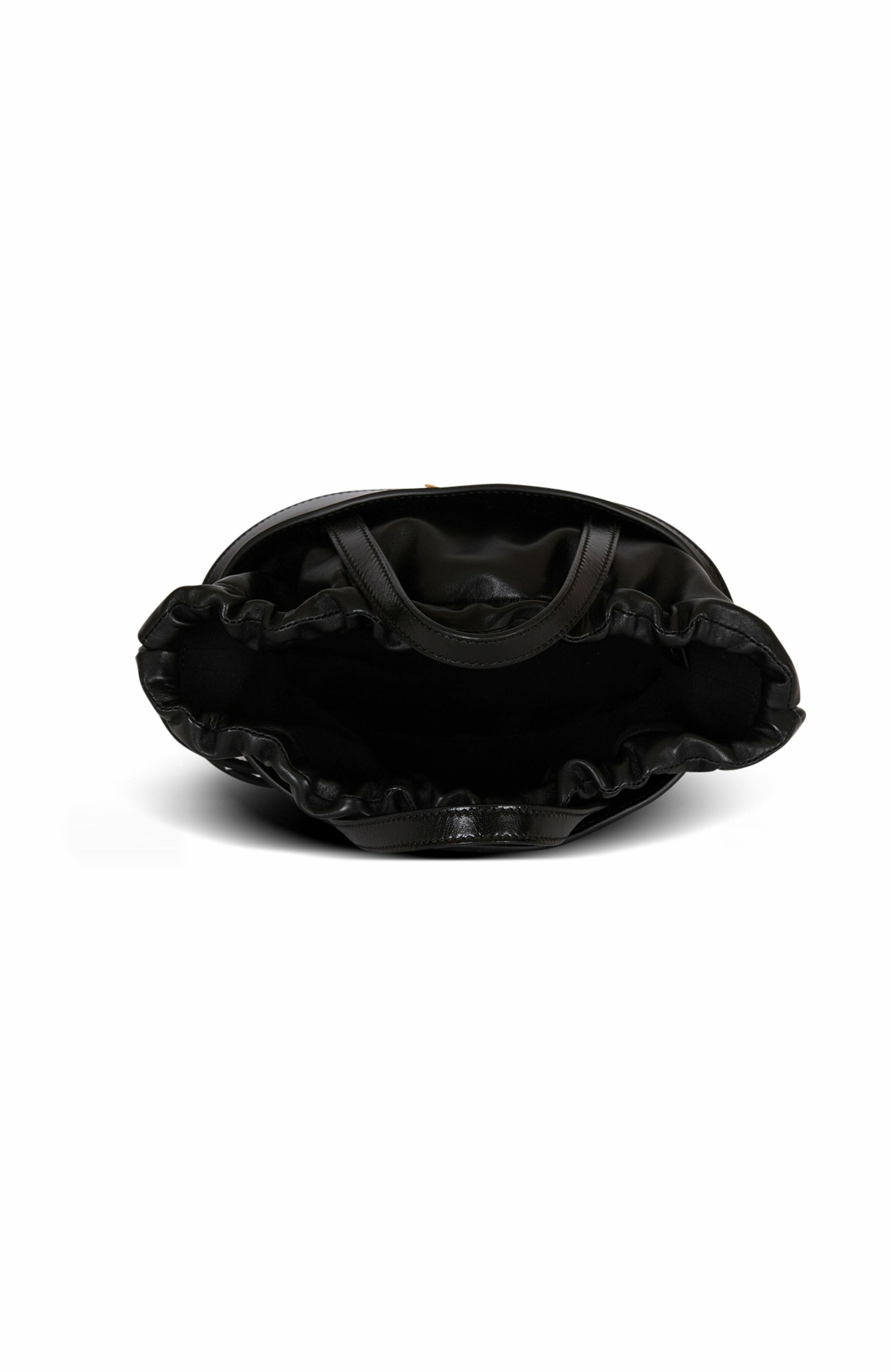 Balmain Shuffle Mini Bag In Leather, Alternate, color, 