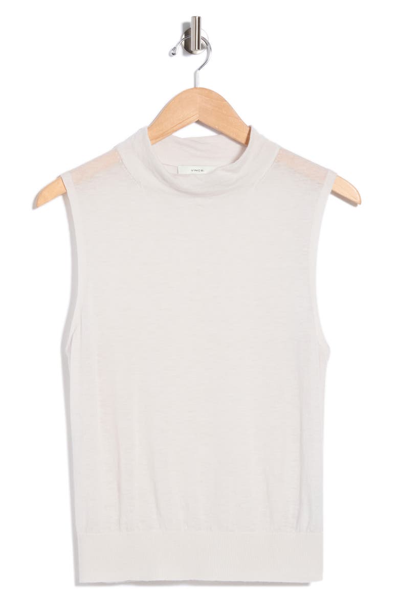 Sleeveless Wool Sweater, Alternate, color, SALT GLASS