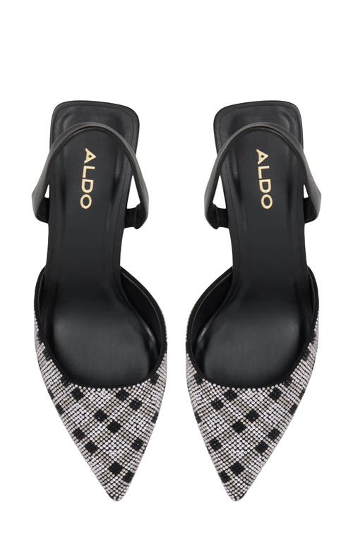 Aldo Brizza Slingback Pointed Toe Pump In Black