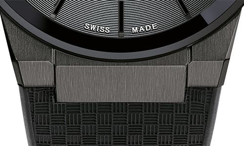 Ferragamo Sapphire Rubber Strap Watch, 41mm