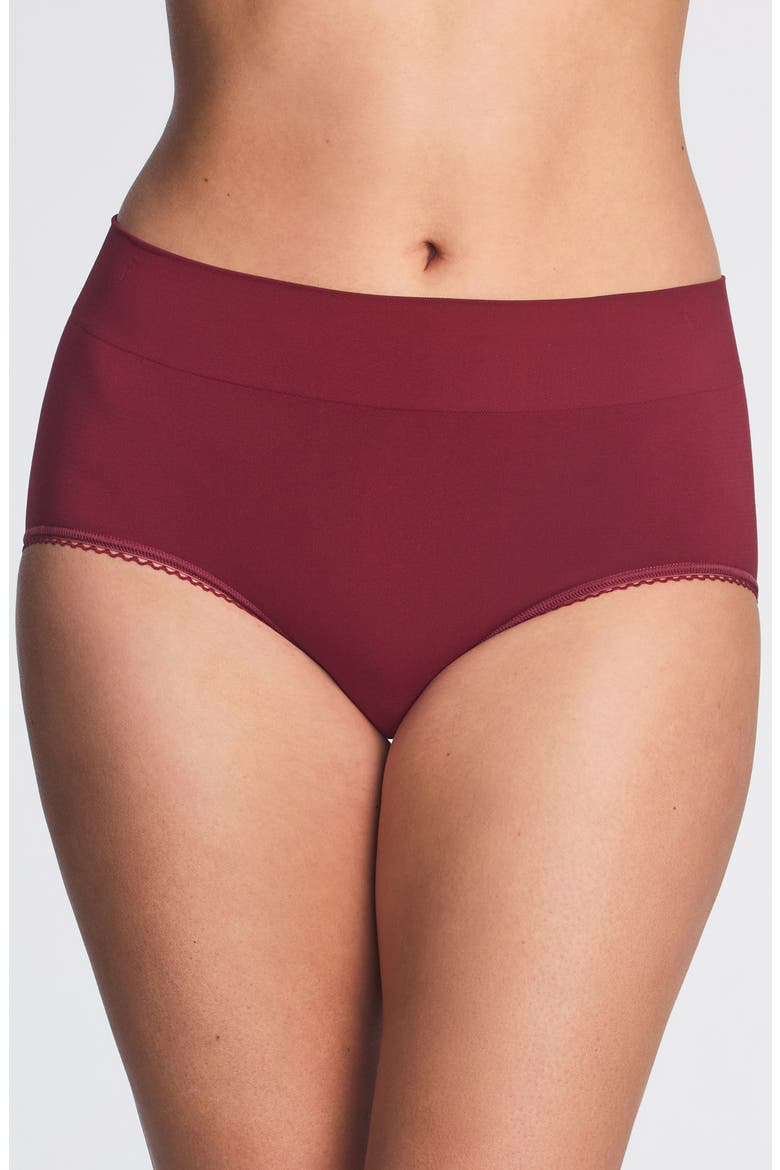 Feeling Flexible Briefs, Main, color, CABERNET