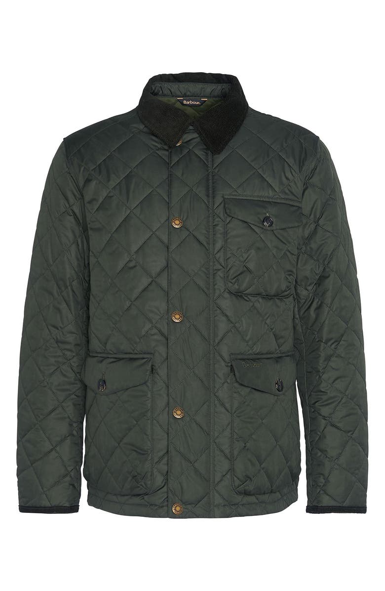 Barbour Hornby Quilted Jacket, Alternate, color, Sage