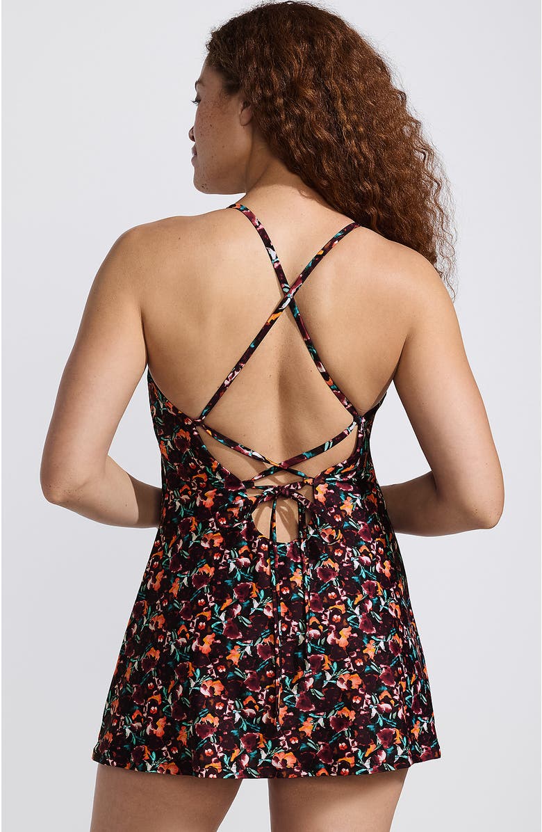 Lands' End Andie x Tugless Fiji Swim Dress, Alternate, color,