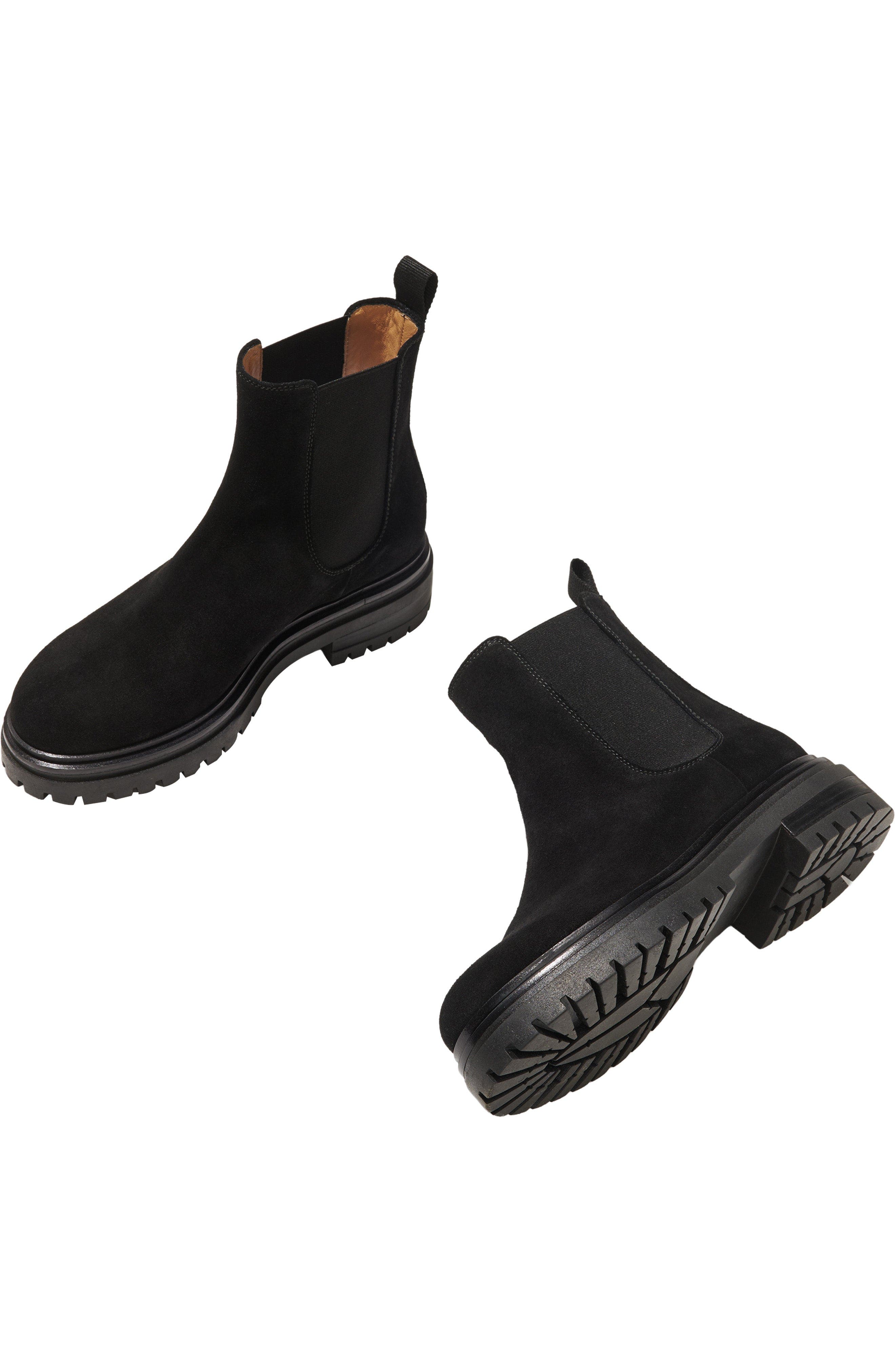 The West Chelsea Boot, Alternate, color, Black Suede