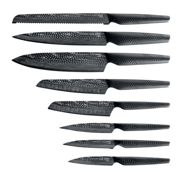 iD3<sup>®</sup> BLACK SAMURAI The Egg 9-Piece Knife Block