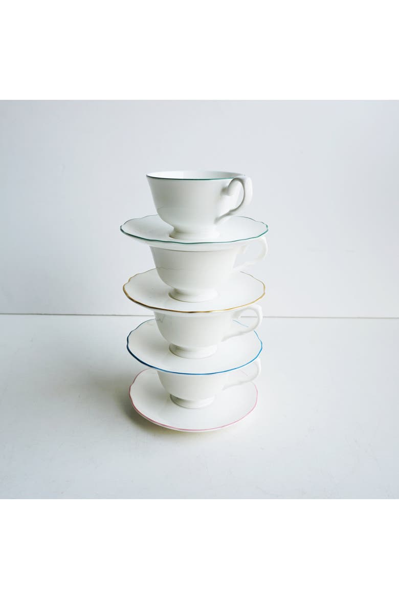 Amelie Set of 2 Espresso Cups & Saucers, Alternate, color, Roseate