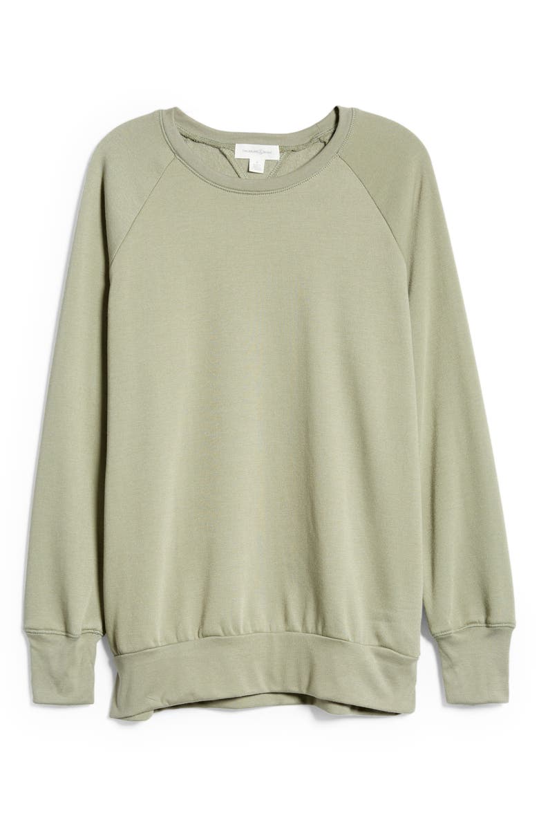 Treasure & Bond Crewneck Tunic Sweatshirt, Alternate, color, 
