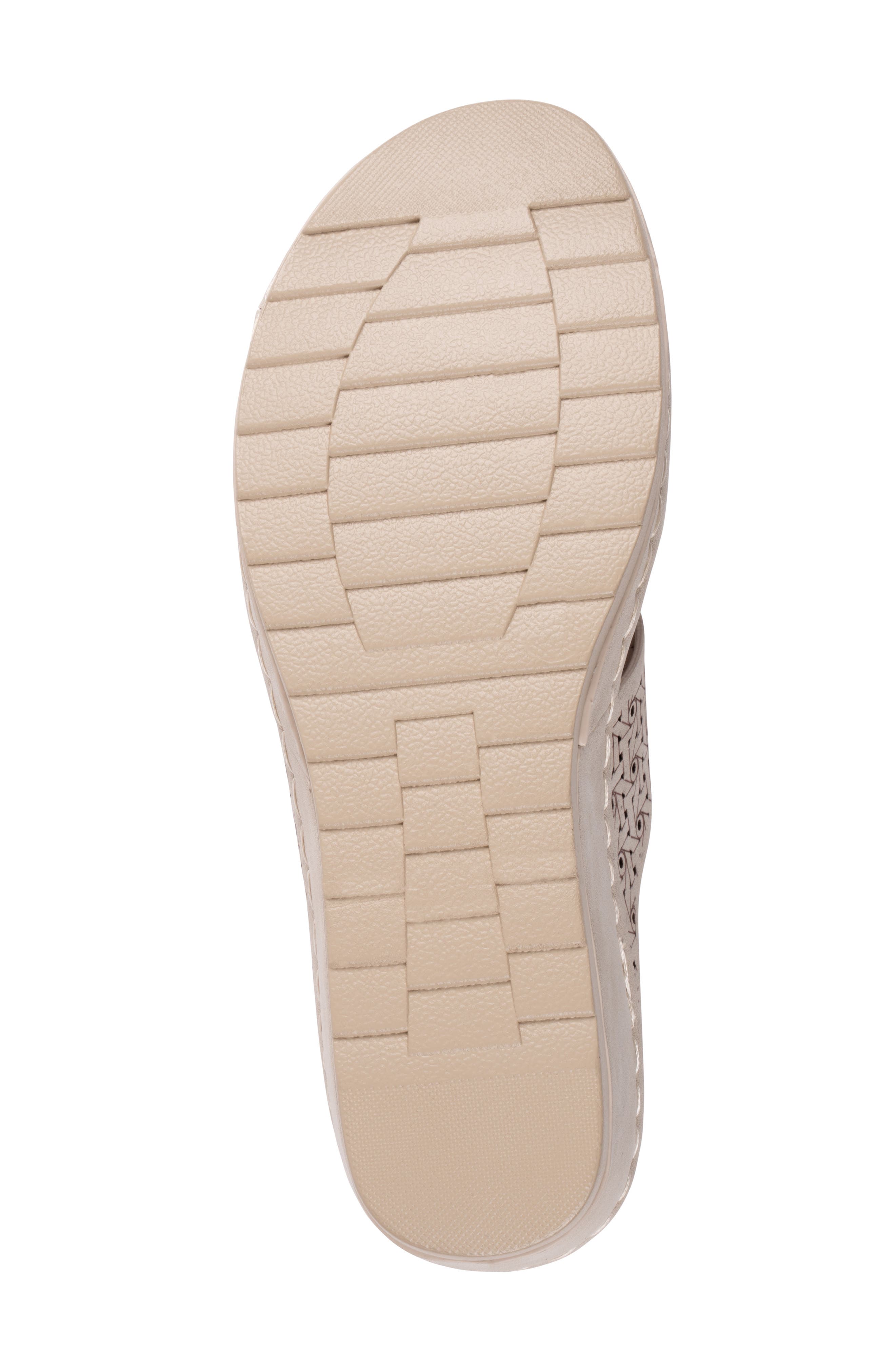 Nancia Wedge Sandal, Alternate, color, NATURAL