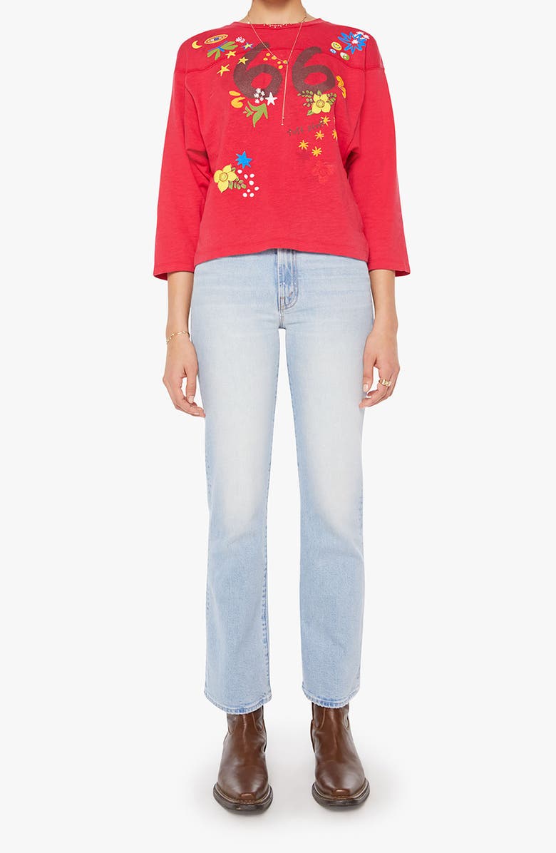 MOTHER The Footballer Long Sleeve T-Shirt, Alternate, color, Tuff Stuff