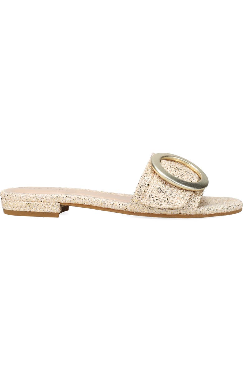 Pelle Moda Bianka Slide Sandal, Alternate, color, Light Gold