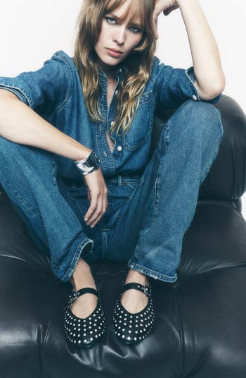 Madewell The Remy Mary Jane Flat (Women) Nordstromrack