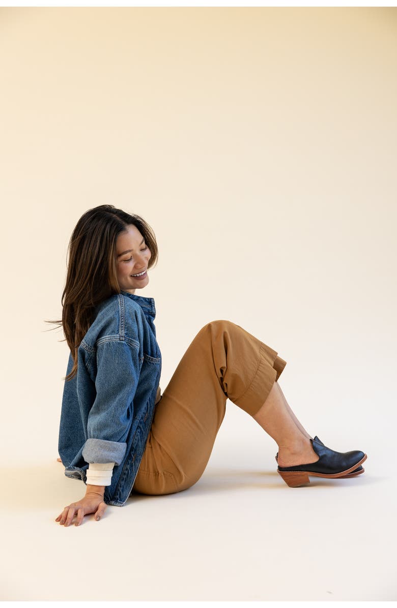 Fortress Michelle Heeled Mule, Alternate, color,