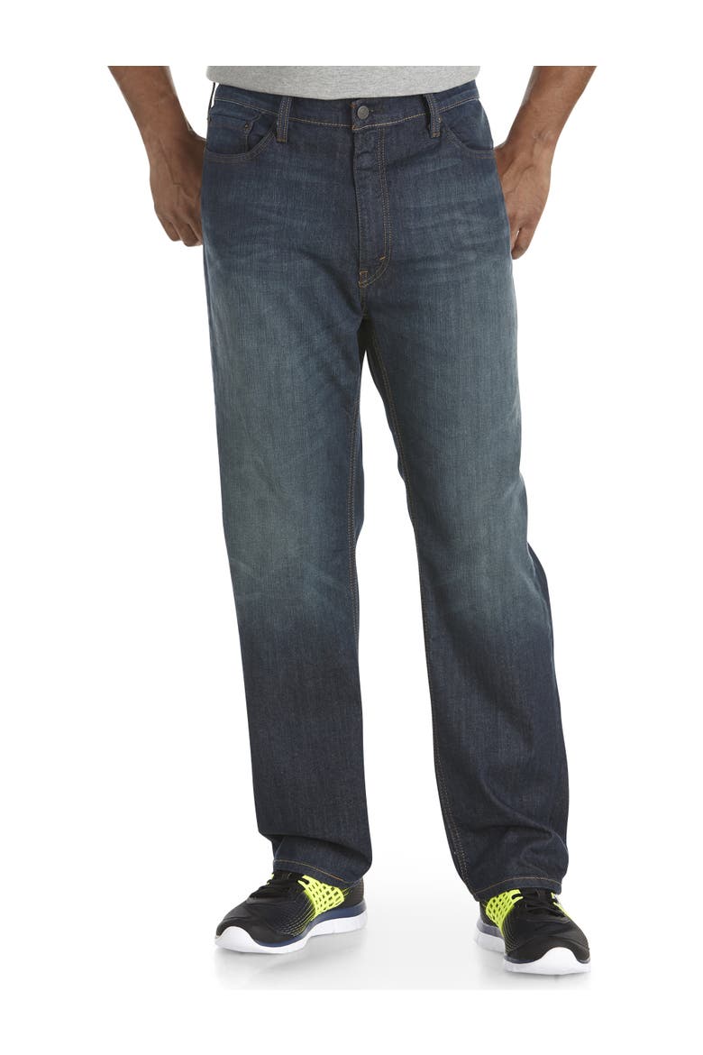 Big & Tall  541 Athletic-Fit Stretch Jeans, Main, color, STRETCH MIDNIGHT