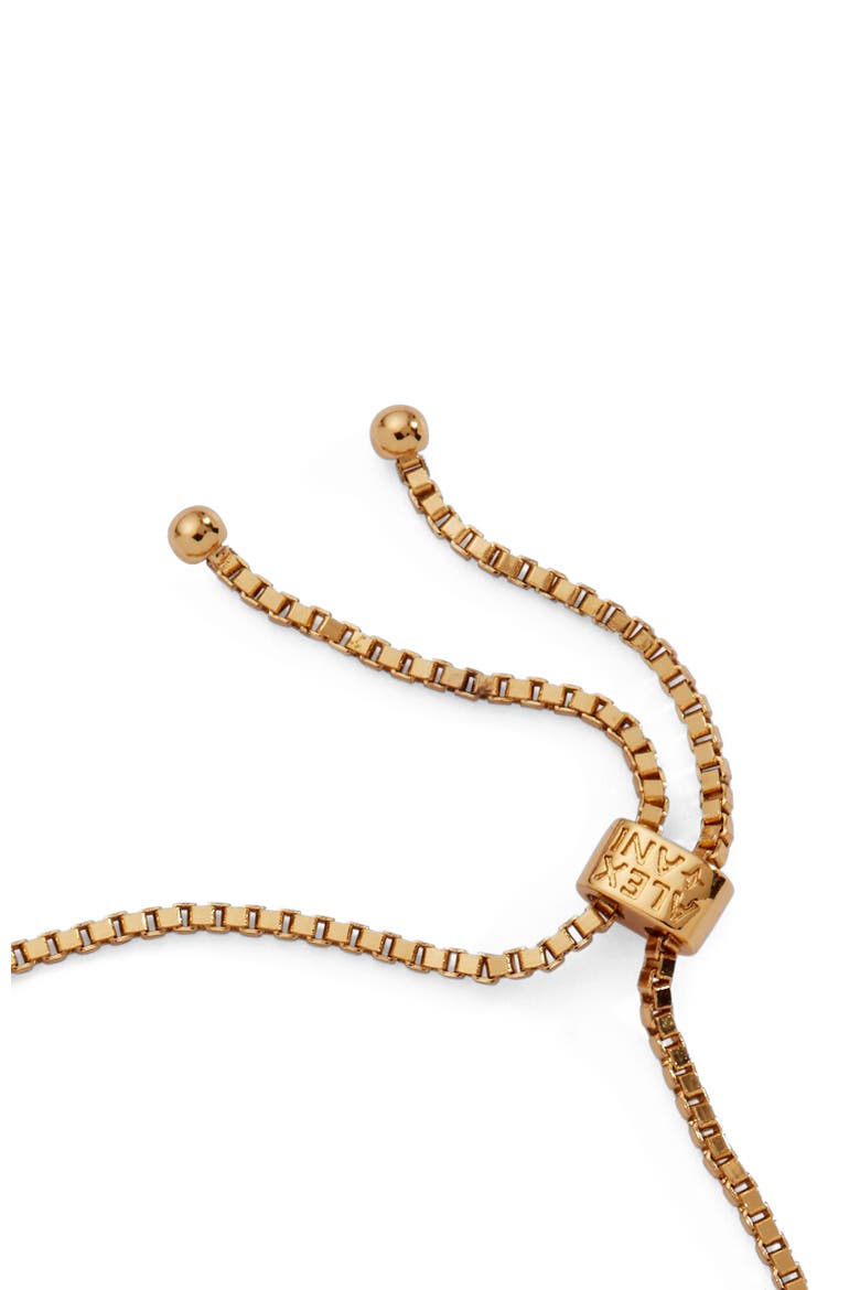 Challah-la-la-la Bolo Bracelet, Alternate, color, Gold