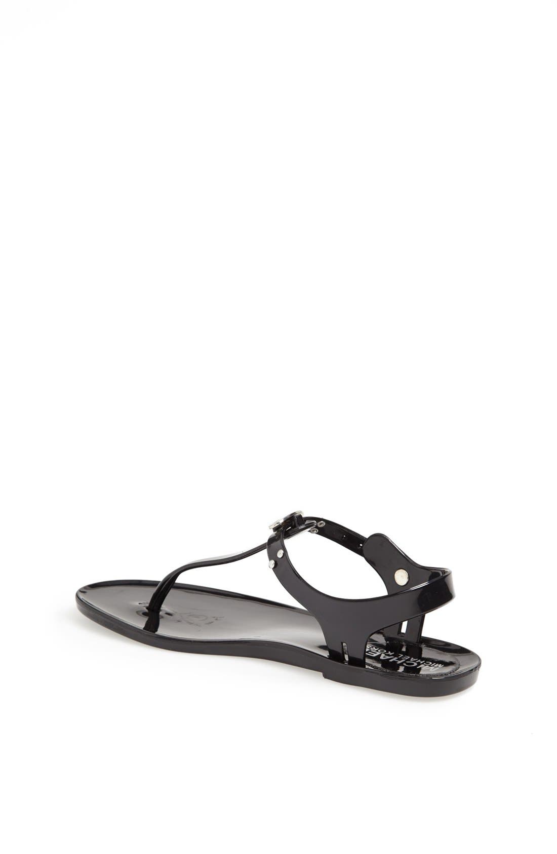 MICHAEL Michael Kors 'Hailey' Jelly Sandal, Alternate, color, 