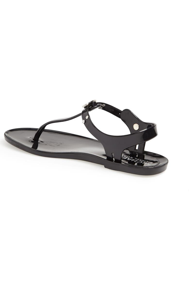 MICHAEL Michael Kors 'Hailey' Jelly Sandal, Alternate, color,