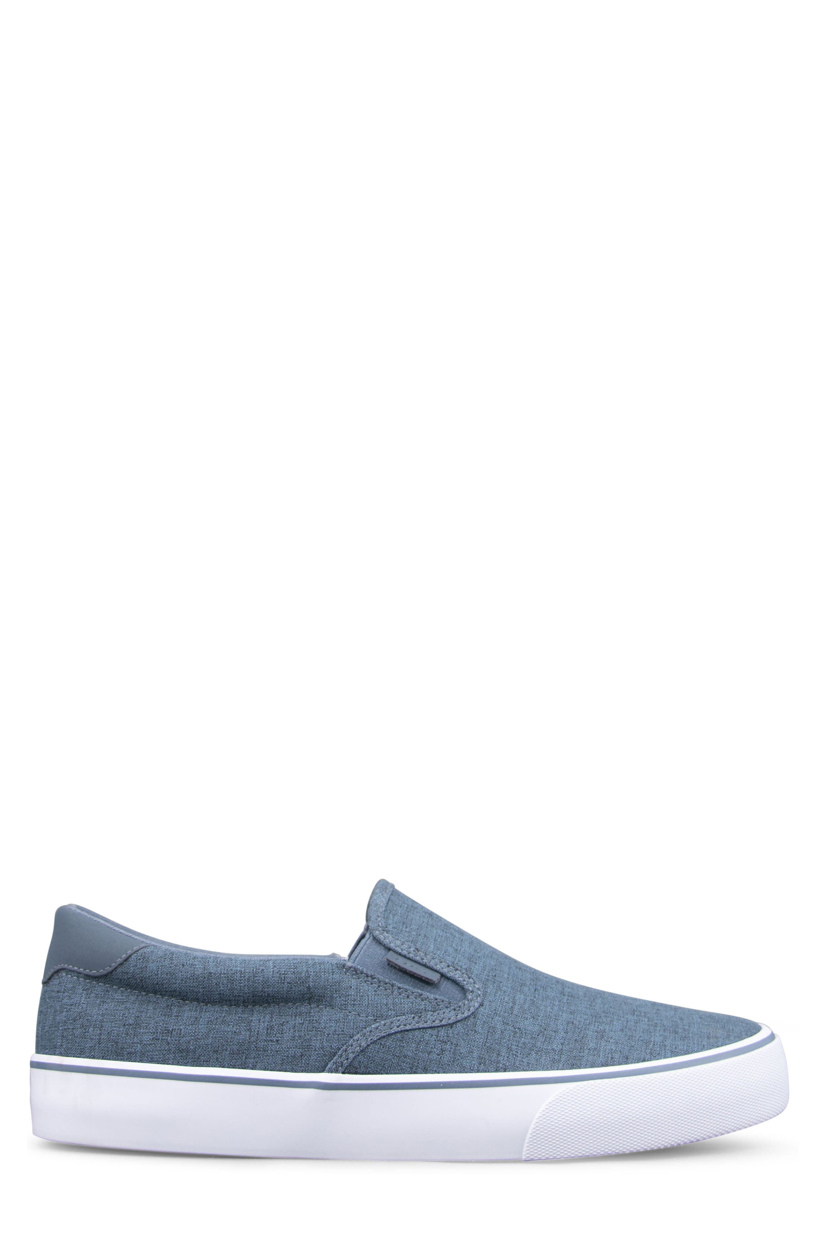 Clipper Slip-On Sneaker, Alternate, color, NAVY/ WHITE/ GUM