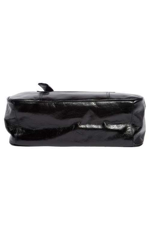 Hobo Autry Leather Satchel In Black