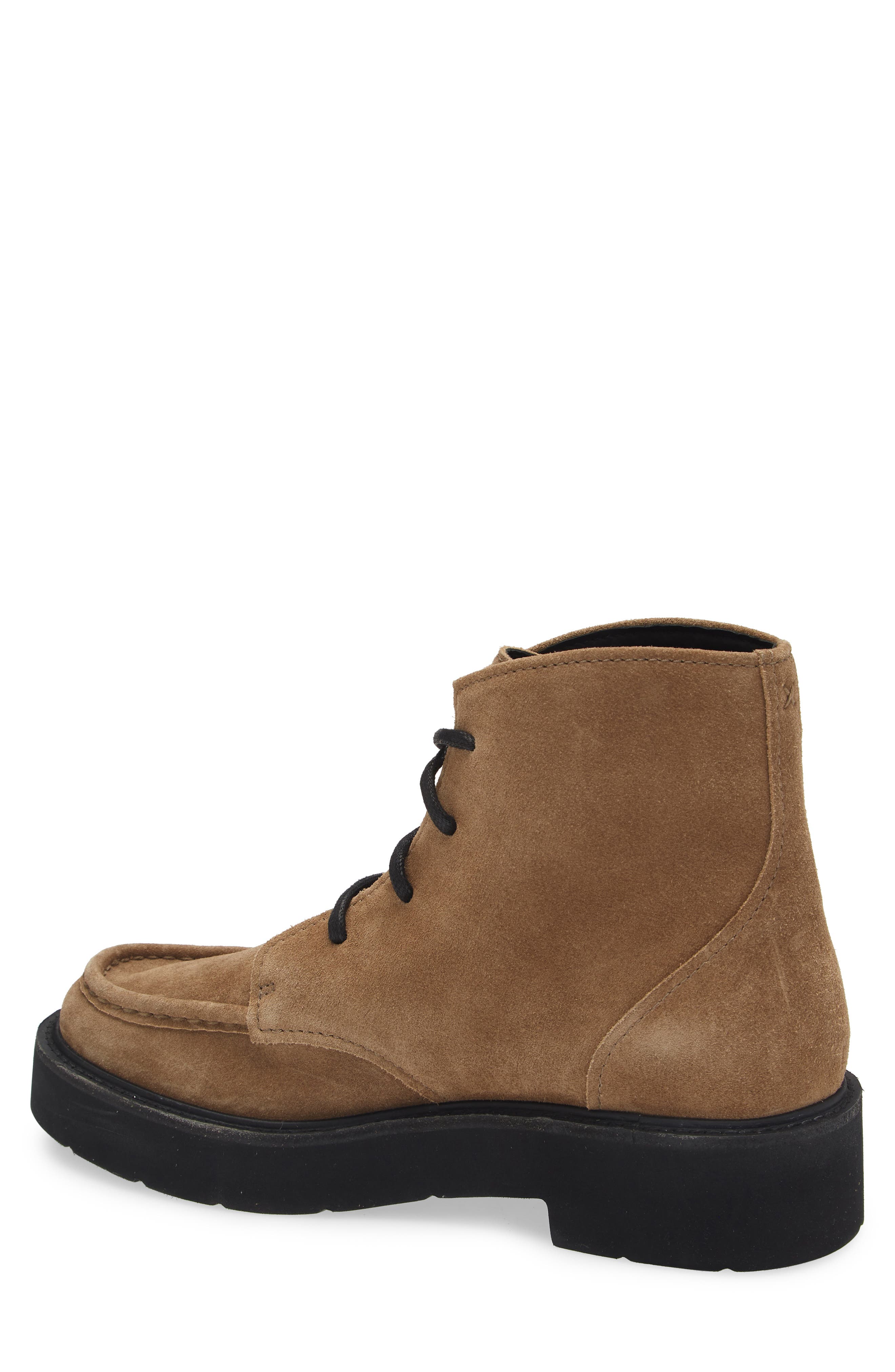 rag & bone Tucker Moc Toe Boot, Alternate, color, Khaki/ Olive Suede