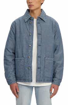 Noize Archie Denim Puffer Shirt Jacket