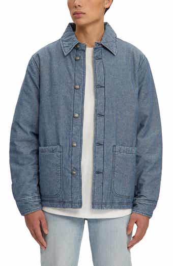 Noize Archie Denim Puffer Shirt Jacket