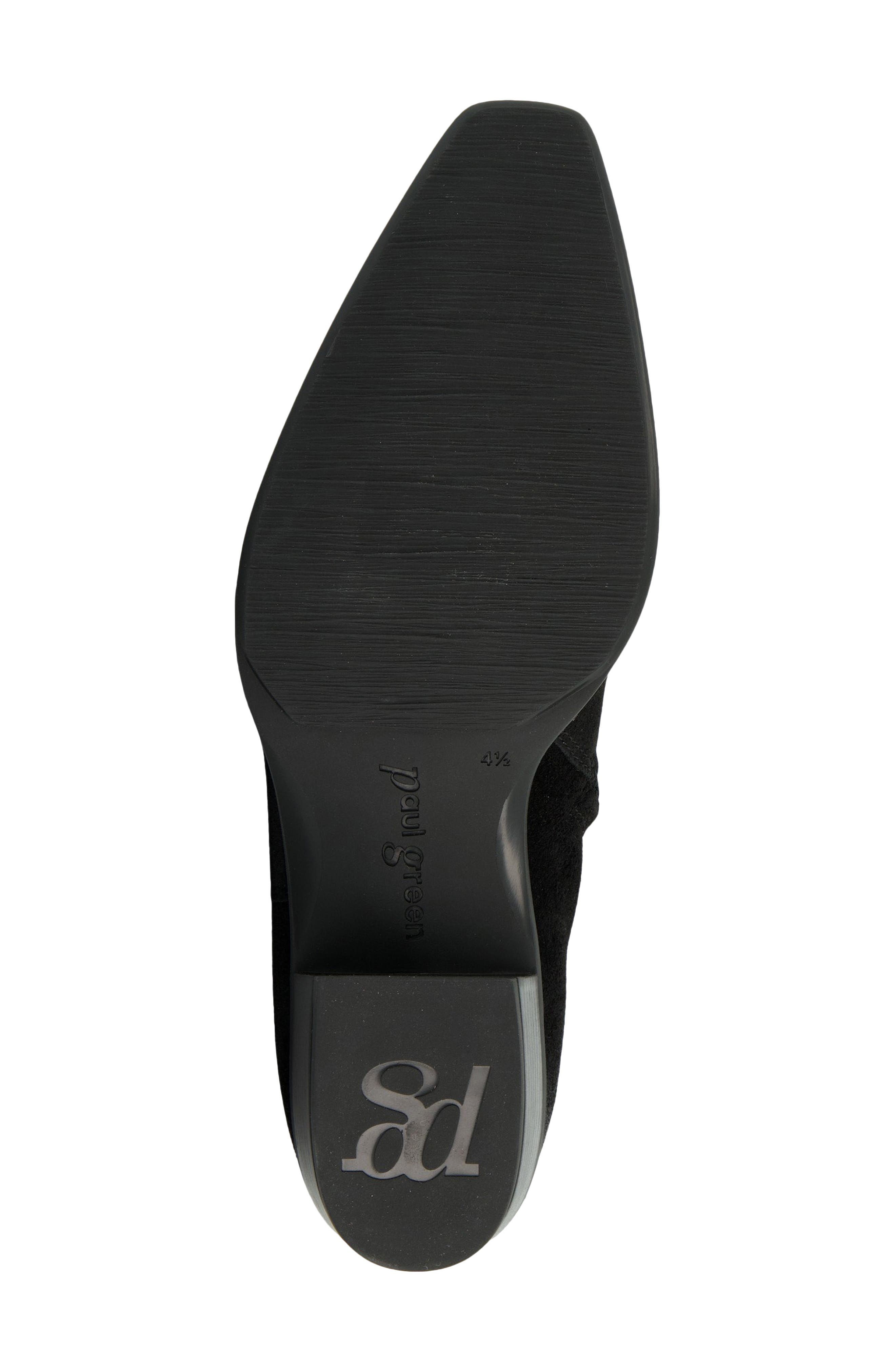 Enya Bootie, Alternate, color, BLACK SOFT SUEDE