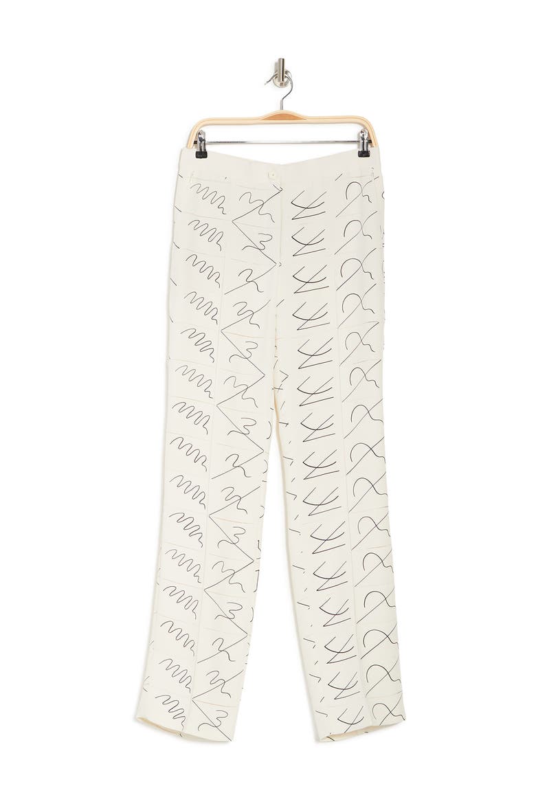 Carl Printed Silk Pants, Alternate, color, 019-PAPER