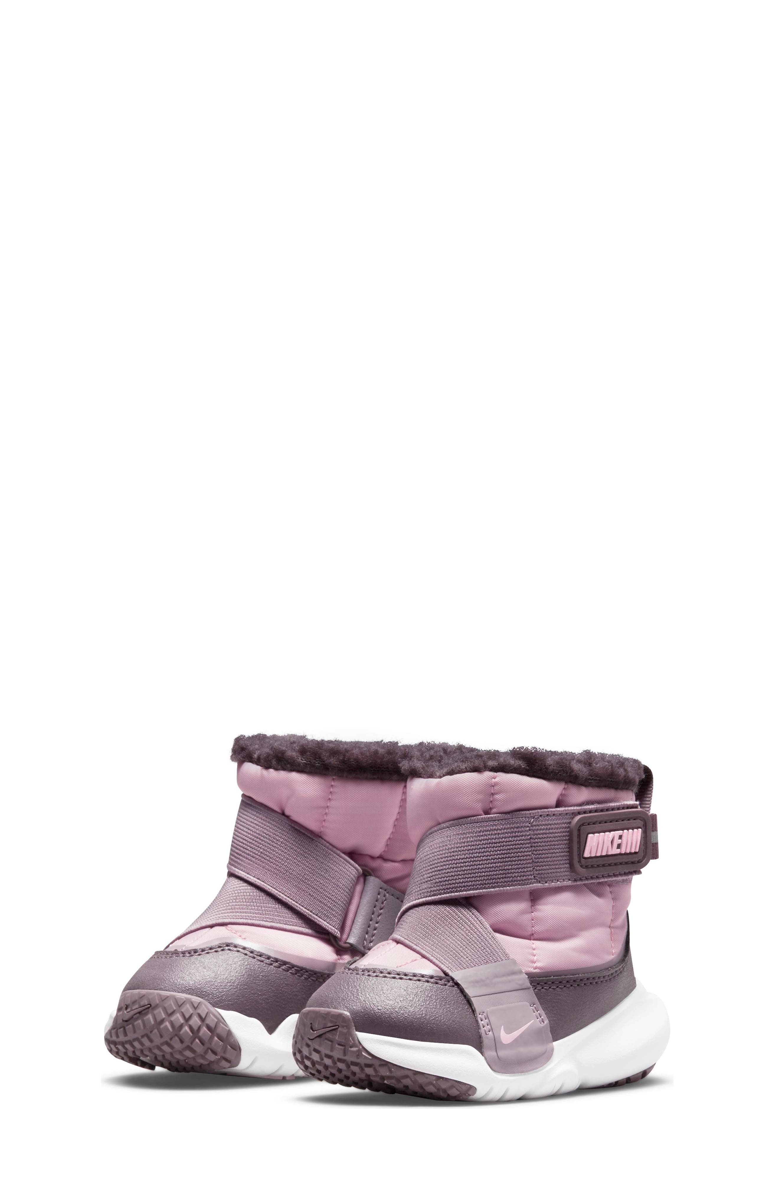 Flex Advance Slip-On Bootie, Main, color, PINK GLAZE/ VIOLET ORE