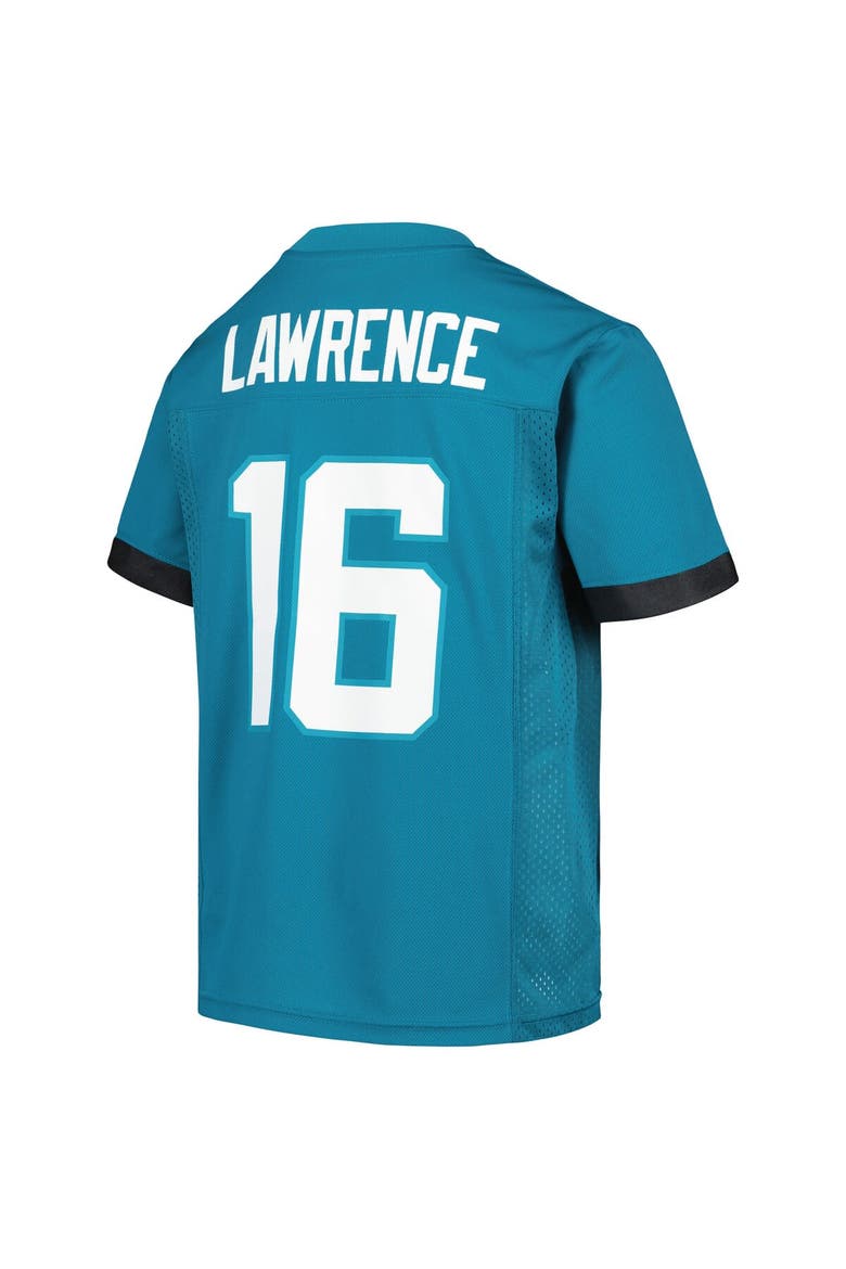 Youth Trevor Lawrence Teal Jacksonville Jaguars  Replica Player Jersey, Alternate, color, Teal