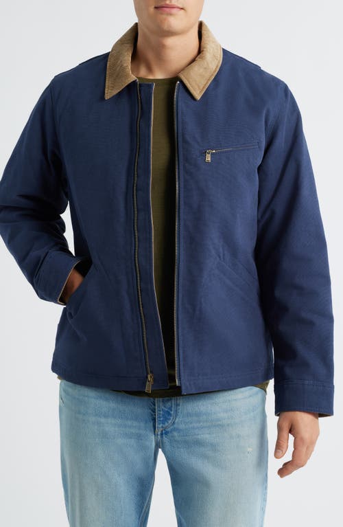 Pendleton Tahoma Canvas Trucker Jacket In Blue