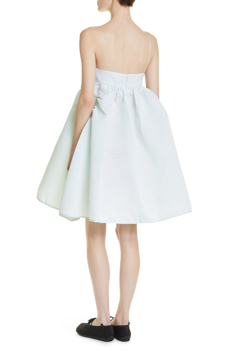 Lisbeth Matelassé Babydoll Dress, Alternate, color, MINT GREEN