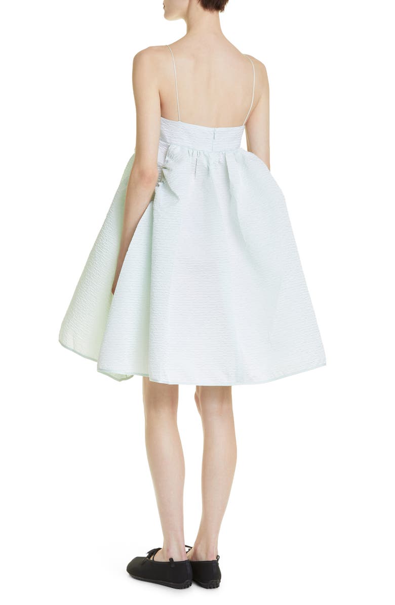 Cecilie Bahnsen Lisbeth Matelassé Babydoll Dress, Alternate, color, 