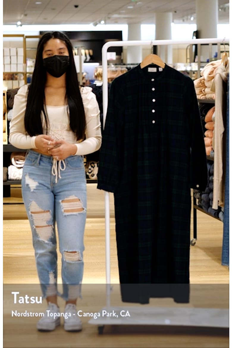 Scotch Plaid Flannel Nightgown video