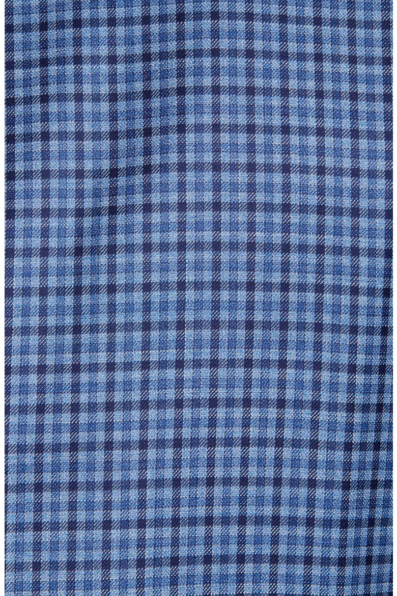 Classic Fit Check Wool Sport Coat, Alternate, color, NAVY/ BLUE