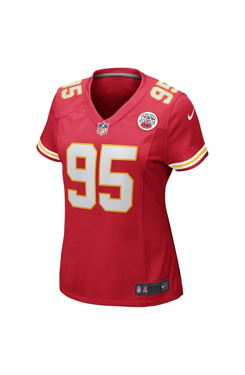 Nike Women's Nike Chris Jones Red Kansas City Chiefs Game Jersey, Alternate, color, Red