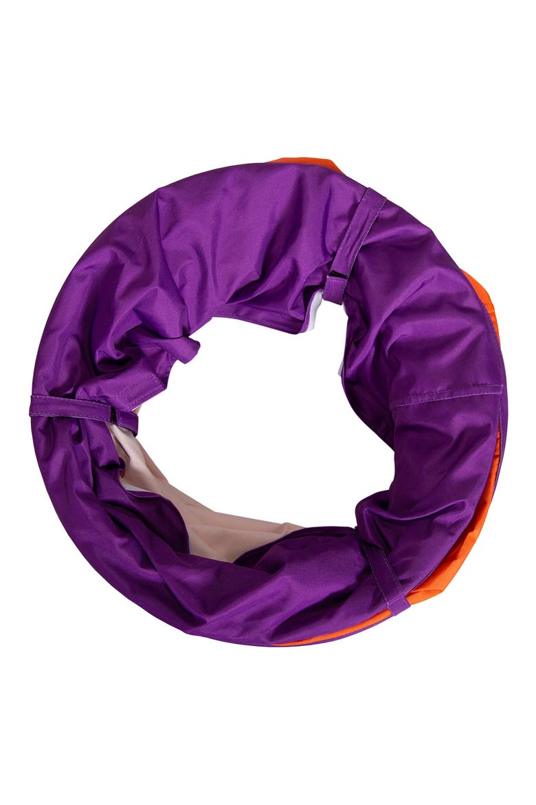 6-Foot Institutional Tunnel, Alternate, color, ORANGE PURPLE