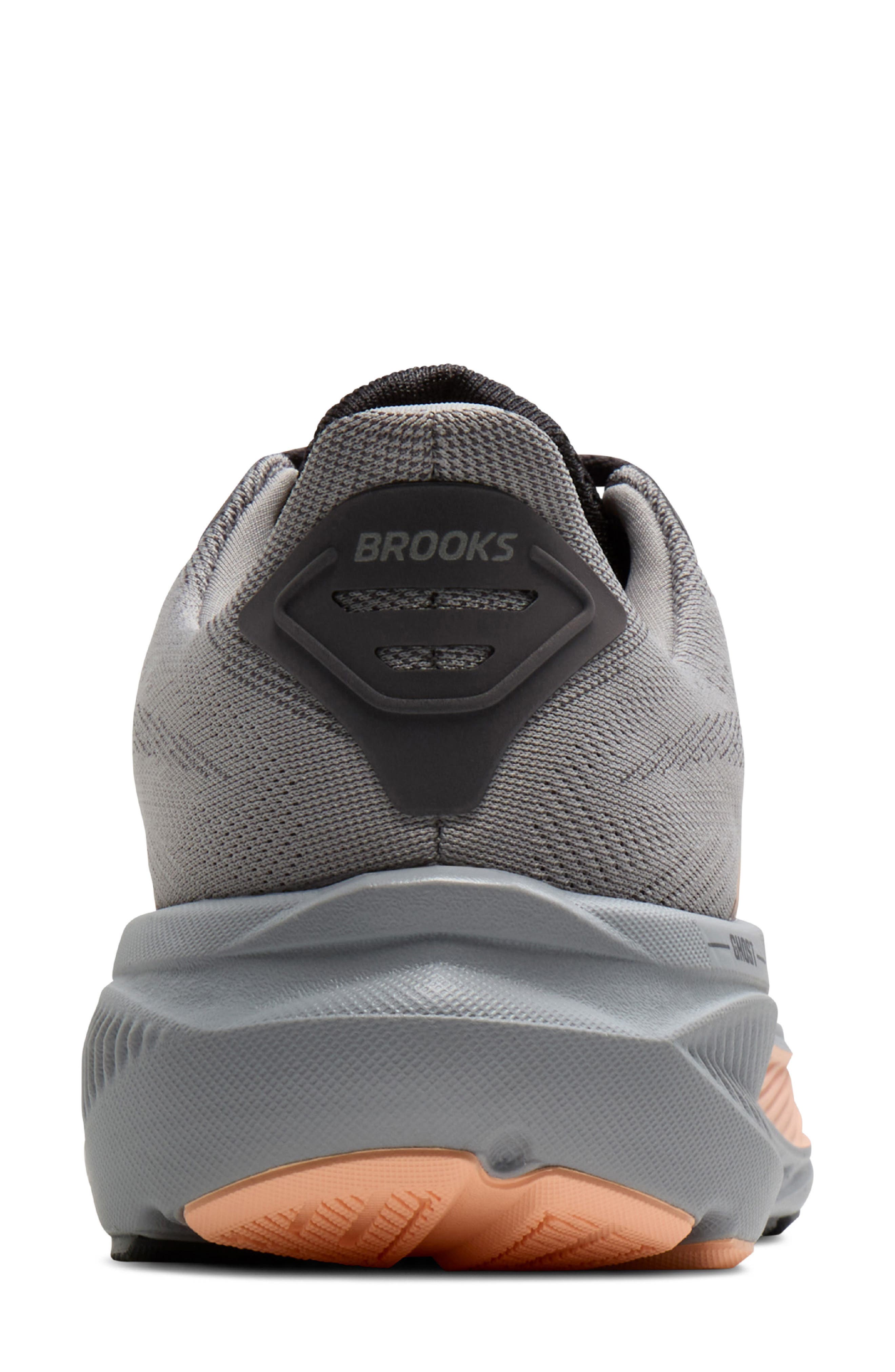Ghost 17 Running Shoe, Alternate, color, ALLOY/ BLACKENED PEARL/ PEACH