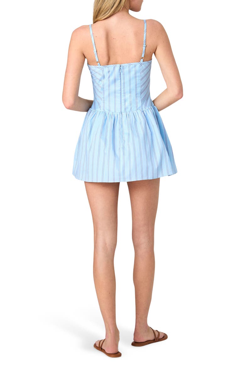 Alexis Lorenzo Ballerina Fit & Flare Minidress, Alternate, color, LORENZO STRIPE
