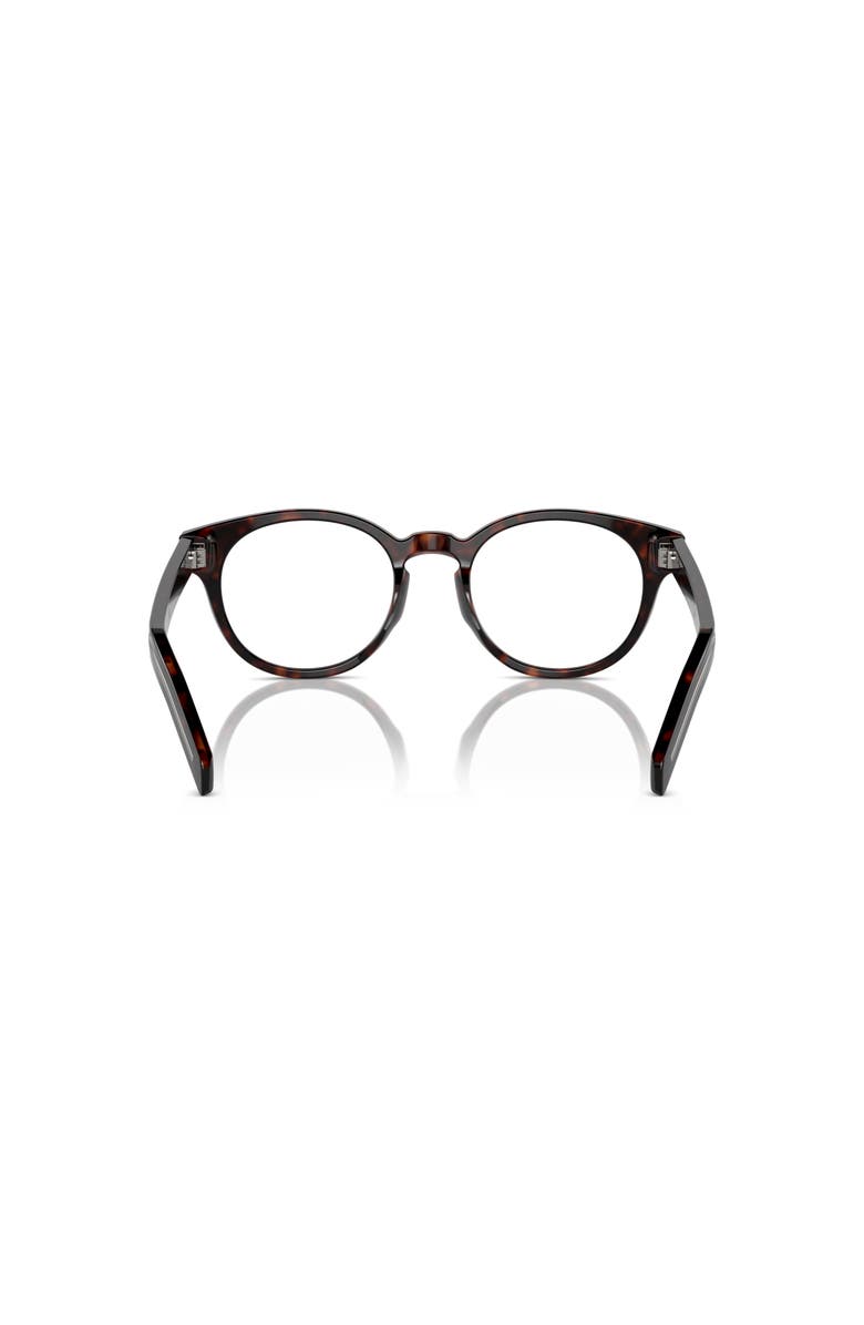 Prada 50mm Phantos optical glasses, Alternate, color, Dark Tortoise
