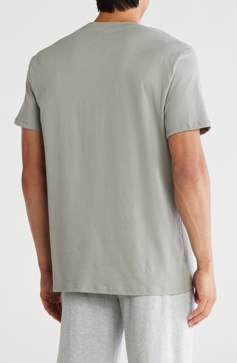 NORDSTROM RACK Sleep Basics Lounge T-Shirt, Alternate, color, Grey Griffin