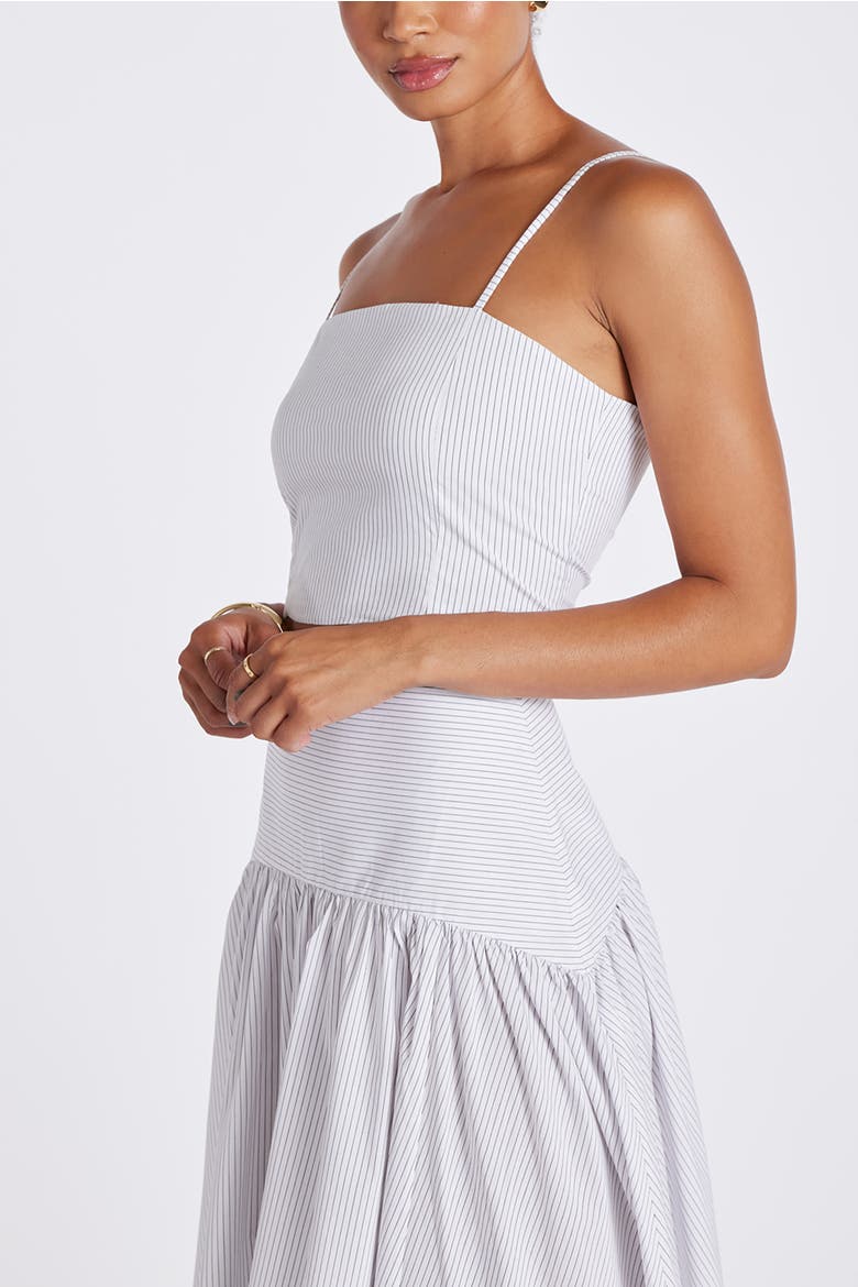 Sorrento Corset Top, Alternate, color, Pinstripe