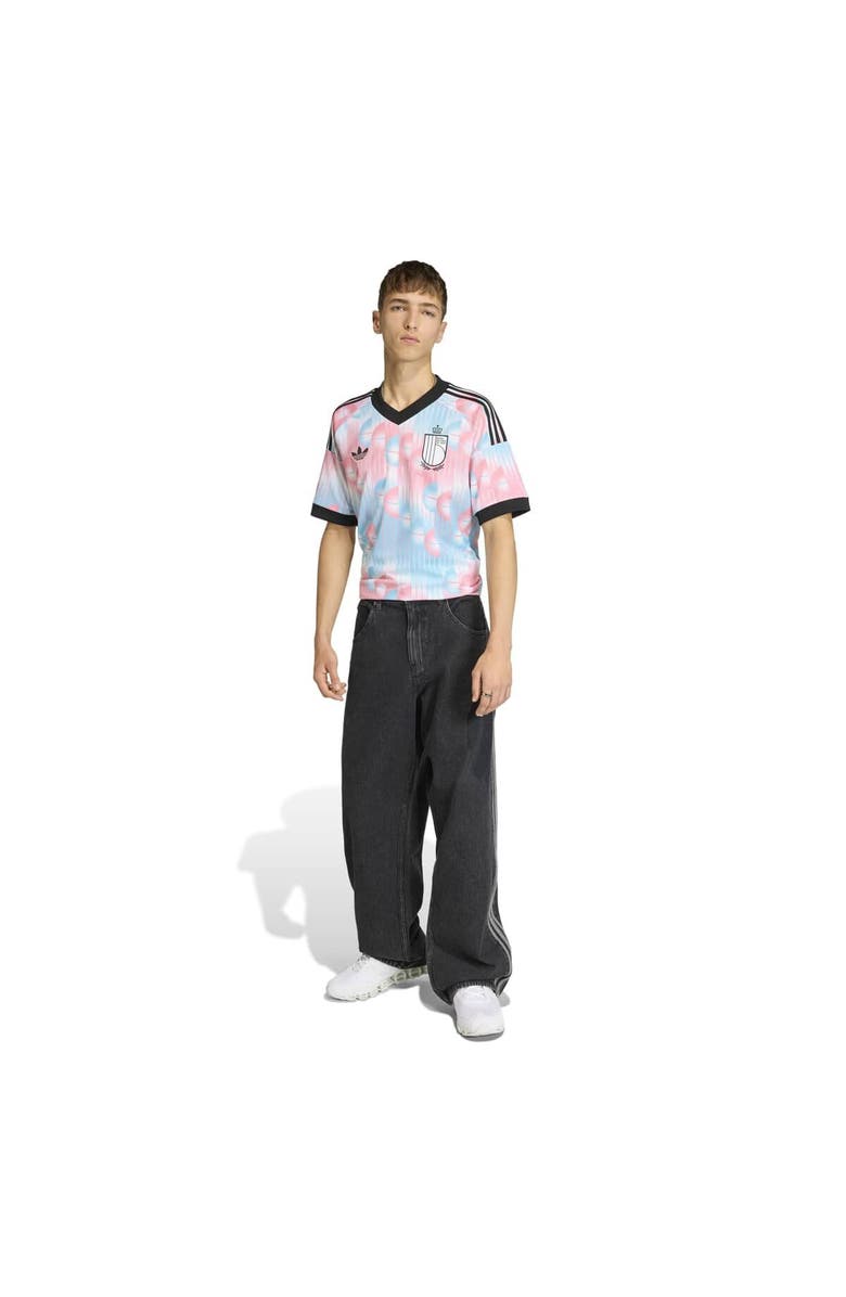 adidas Men's adidas  Light Blue Belgium National Team FIFA x World Cup 2026  Replica Jersey, Alternate, color, Light Blue