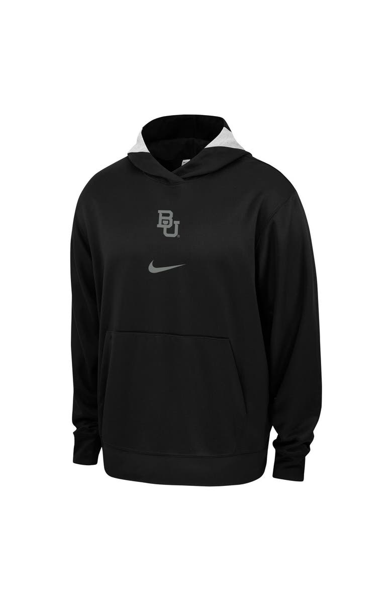 Nike Men's Nike Black Baylor Bears Basketball Spotlight Performance Pullover Hoodie, Alternate, color, 